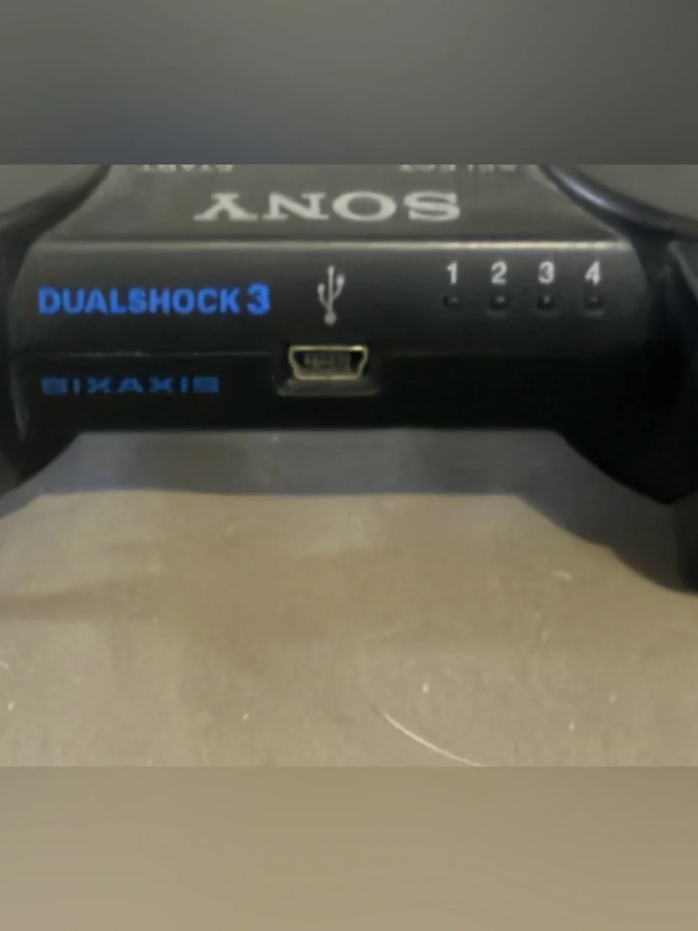 Sony PlayStation 3 Sixaxis Black DualShock Controller